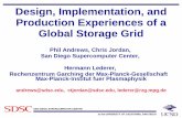 Design, Implementation, and Production Experiences of a ......SAN DIEGO SUPERCOMPUTER CENTER at the UNIVERSITY OF CALIFORNIA, SAN DIEGO Abstract (1 of 2) In 2005, the San Diego Supercomputer