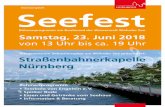 NürnbergStift NÜRNBERG Seefest Bühnenprogramm am … · NürnbergStift NÜRNBERG Seefest Bühnenprogramm am Boulevard der Wasserwelt Wöhrder See Samstag, 23. Juni 2018 von 13