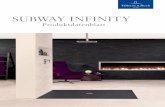 19240 Produktdatenblatt Subway Infinity 210x297mm · 2017-01-19 · Subway Infinity ist die individuell zuschneidbare Duschwanne aus Keramik von Villeroy&Boch: Anpassbar in schwierige