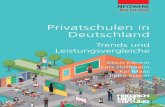 Privatschulen in Deutschland · Im Schuljahr 2015/2016 haben ca. 9% der Schüler_innen in Deutschland die mehr als 3.600 allgemeinbildenden privaten Schu- len besucht. Der Anteil