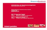 Getränke & Speisenangebotneu.bayernbankett.de/files/downloads/Katalog Partyservice... · 2017-04-26 · Das "Bunwich" ist eine gelungene Kombination aus einem Brötchen (engl. Bun)