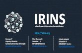 IRINSevents.iitgn.ac.in/2019/CLSTL/wp-content/uploads/... · Birth and Journey of IRINS Born 2017 Growth April 2018 Stronger September 2018 Bigger MHRD interested to develop RIM IRINS