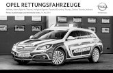 Opel RettungsfahRzeuge€¦ · 4.390,00 – – nicht verfügbar S Serie unverbindliche Preisempfehlung 1 Die ZE-Nummer (Zusatzeinbauten) ist als Textsonderbestellung zu bestellen.