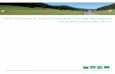 «Die Schweizer Landwirtschaft bringt Mehrwert Situationsbericht … · 2019-03-07 · Thema Landwirtschaft – weit auseinander . Die Schweizer Landwirtschaft bringt Mehrwert –