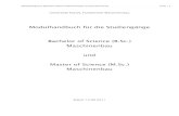 Modulhandbuch für die Studiengänge Bachelor of Science (B.Sc.) … · 2012-01-23 · Modulhandbuch Bachelor/Master Maschinenbau Universität Kassel Seite | 1 Universität Kassel,