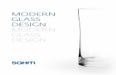 Fünf Größen – für den kleinen niveauvoll. entspannt ...sahm.s3.amazonaws.com/storage/kataloge/SAHM-Modern... · The magazine »Modern Glass Design« in this new format provides