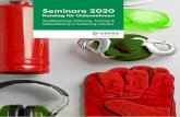 Seminare 2020 - DEKRA Akademie...DEKRA Akademie GmbH | Firmenkundenvertrieb | 04321.9075-75 | seminare.sh.akademie@dekra.com Der Seminarkatalog ist auch online verfügbar: dekra-akademie.de/sh