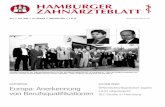 HAMBURGER ZAHNÄRZTEBLATT · „Ästhetik, „Kaufunktion“, „Prothetik“ und „Prophylaxe“ und die brandneue Foto-CD von proDente mit frei ver-wendbaren Bildern. Fester Bestandteil