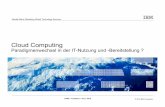 $ 2010-11-03 DGRI - Cloud Computing V1€¦ · Hype oder nicht: der Abstand zwischen denjenigen Unternehmen, die Cloud nicht in ihren Überlegungen hatten und denen, die damit erste