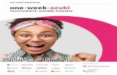 MOTIVIERTE AZUBIS FINDEN - One Week Experience · ZAHLEN UND FAKTEN ZU WENIGE BEWERBUNGEN UND SCHLECHTE QUALITÄT. ... Vergeben Sie One Week Azubi-Stipendien und fördern Sie gezielt