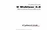 CyberLink U Webinar Hilfe · 2020-05-27 · 4 CyberLink U Webinar 5.8 Systemvoraussetzungen Die nachstehenden Systemvoraussetzungen sind die empfohlenen Mindestanforderungen für