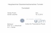 Hauptseminar Quantenmechanisches Tunneln Tunnelzeit · 1. Definitions and background 2. Dwell time 5. Further concepts 3. Phase times 4. Larmor times ... For any other case, consider