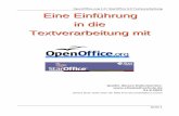 OpenOffice.org 1.0 / StarOffice 6.0 Textverarbeitung Eine … · 2018-07-01 · OpenOffice.org 1.0 / StarOffice 6.0 Textverarbeitung 1. Einleitung ie Büro-Software „OpenOffice.org