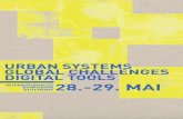 URBAN SYSTEMS GLOBAL CHALLENGES DIGITAL TOOLS 28.-29. … · 2019-05-08 · case study gyŐr« 12:45 closing words and introduction to the workshop 13:00 lunch break mittagspause