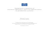 Integrated evaluation of resource efficiency and cost effectiveness …712671/FULLTEXT01.pdf · 2014-04-16 · Improved use of resources is of enormously high relevance and crucial