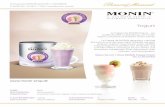 74383 Frappe Yogurt - Fontesteau · Pro˜ -Standmixer (Blender) verwen-den, damit ihre Drinks die optimale cremige Konsistenz haben. Wenn Sie einen Haushaltsmixer einsetzen, verwenden