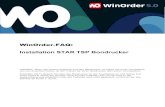 WinOrder-FAQ · 2018-07-26 · WinOrder-FAQ: Installation STAR TSP Bondrucker HINWEIS: Wenn Sie unsere Software und den Bondrucker im Paket mit einer Touchkasse von uns erworben haben,