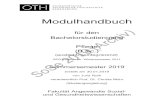 Modulhandbuch der Ausbildungs- und Prأ¼fungsordnung, der bayerischen Berufsfachschulordnung Pflege und