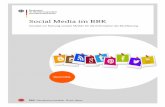 Social Media im BBK€¦ · Social Media im BBK Konzept zur Nutzung sozialer Medien für die Information der Bevölkerung . Social Media im BBK Konzept zur Nutzung sozialer Medien