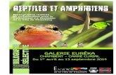 Reptiles et amphibiens - Chambéry...BIBLIOGRAPHIE SELECTIVE La Galerie Eurêka, C.C.S.T.I de la ville de Chambéry, vous propose cette bibliographie pour vous permettre de découvrir