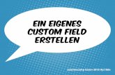 Joomla · Design - Ein EIGENES custom field Erstellen · 2018-02-05 · EINGABEFELD FIELDS/ ADDRESSCOMPLETE.PHP Unser Feld ist ein einfaches Text-Eingabefeld bei dem durch die Vergabe