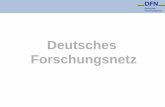 Deutsches Forschungsnetz - DFN ... Föderierte Dienste Seite 17 TU Berlin ownCloud TUB DFN-Cloud zum Jahreswechsel mehr dazu im Forum Cloud-Dienste Alternative zu Google Docs mehr