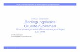 ATTAC Österreich Bedingungsloses Grundeinkommen...ATTAC Finanzierungsmodell für Bedingungsloses Grundeinkommen 8 BGE Gesamtvolumen = 140 Mrd EUR Volumen 22,042 Mrd 3,200 Mrd 18,842