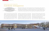 Neubau einer Schule in Rotterdam Lichte Eleganz · 2018-10-12 · Zeichnungen: Diederendirrix architecten und die wellenförmig mäandrierenden Ausbuchtungen in Richtung Westen schaffen