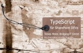 TypeScript - BridgingIT GmbHblog.bridging-it.de/media/blog/artikel/tobias-meier/2016...2016/12/12  · TypeScript 2.0 ControlFlow-Based Typeanalysis Readonly Properties TSConfig: Include