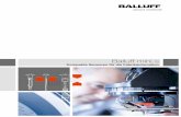 Balluff mini.s – Kompakte Sensoren für die Fabrikautomation … · 2015-08-05 · Induktive Mini-Sensoren Für Positionsabfragen in rauer Umgebung Abmessungen Ø 6,5×6 mm M8×10