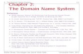 Chapter 2: The Domain Name System - uni-halle.deusers.informatik.uni-halle.de/~brass/ · 2011-04-12 · 2. The Domain Name System 2-2 Objectives After completing this chapter, you