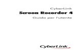 CyberLink Screen Recorder€¦ · chiesto di impostare il microfono in Preferenze audio. Fare clic sul pulsante oggetto PiP per attivare e includere gli oggetti PiP, ad esempio immagini