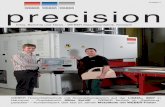 Ausgabe 2 precision - Holzschleifmaschine · Die Präsentation von Neuentwicklungen am WEBER - Messestand gehören auf der LIGNA+ in Hannover eigentlich schon zum Standardpro-gramm.