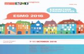 ESMO 2016 Exhibition Prospectus€¦ · EXHIBITION PROSPECTUS Copenhagen Denmark 7-11 OCTOBER 2016 IMPORTANT DEADLINES 11 May 2016 Abstract submission and travel grant applications