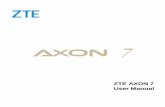 ZTE AXON 7 User Manual - 1&1 Hilfe Center · Erstes Kennenlernen der Startseite Die Startseite bildet den Ausgangspunkt für die Anwendungen, Funktionen und Menüs Ihres Telefons.