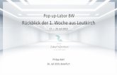 Rückblick der 1. Woche aus Leutkirch...TAG 1 IN LEUTKIRCH Workshops: - Digitalisierung für KMU im Bereich Messen, Kongresse und Events - Informationssicherheit für kleine Unternehmen.