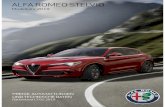 ALFA ROMEO STELVIO · 2020-01-25 · ALFA ROMEO Stelvio Alle Motoren entsprechen der Abgasnorm Euro6d-TEMP. Im Fall eines steigenden NoVA-Faktors erhöht sich der Brutto-Fahrzeugpreis.