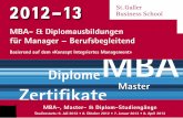 MBA- & Diplomausbildungen für Manager – …docshare04.docshare.tips/files/9789/97897671.pdfLeadership & HRM Diplom SGBS® Dipl. Controller/in SGBS® Dipl. Consultant SGBS® Master-