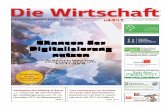 Die Wirtscha - WKO.at · Gartengestaltung und Pﬂege Chancen der Digitalisierung nutzen Wie Vorarlberg der digitalen Heraus-forderung begegnet. Mehr dazu auf den ... industriellen