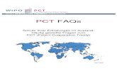 PCT FAQs - WIPOtechnische Literatur (“Stand der Technik”), die auf die Patentfähigkeit Ihrer Erfindung Einfluss haben könnten, und erstellt einen schriftlichen Bescheid zur möglichen