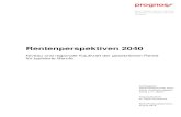 Rentenperspektiven 2040 - GDV · PDF file Rentenperspektiven 2040 Niveau und regionale Kaufkraft der gesetzlichen Rente für typisierte Berufe Berlin/Freiburg/München, August 2016