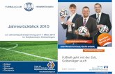 1. Einleitende Worte - FC Heimertingen · 2016-04-25 · Der FCH-Jahresrückblick 2015 – Fortsetzung nach der geglückten Vorjahresausgabe Mit dem heutigen Abend und der traditionellen