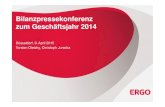Bilanzpressekonferenz zum Geschäftsjahr /media/ERGOcom/PDF/Praesentationen/2015... Bilanzpressekonferenz zum Geschäftsjahr 2014 – Düsseldorf, 9. April 2015 6 Geschäftsjahr 2014