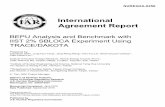 International Agreement ReportNUREG/IA-0456 International Agreement Report BEPU Analysis and Benchmark with IIST 2% SBLOCA Experiment Using TRACE/DAKOTA Prepared by: Chunkuan Shih*,
