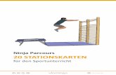 Ninja Parcours 20 STATIONSKARTEN - vlamingo · PDF file 2020-01-28 · Klicke hier & folge uns! Henrik Lühr Ninja Parcours - 20 Stationskarten für den Sportunterricht 1. Auflage