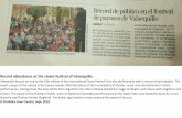 El Periódico Gran Canaria + engl.translation · Récord de público en el fesüval de payasos de Valsequillo CANARIAS7 Valsequillo ha puesto fin a la 12a edición del Festival Interna-