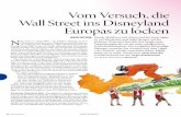 Vom Versuch, die Wall Street ins Disneyland Europas zu locken€¦ · April 2009˜– ein nebliger Montag, an dem Österreichs Ansehen in der Welt den vermutlich schwers-ten Schlag