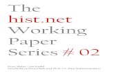 The hist.net Working Paper Series # 02 · 2014-02-04 · 2.0 immer auf verschiedenen Geräten nutzbar sein sollten, insbesondere auch mit Mobiltelephonen. Siebtens schliesslich postulierte