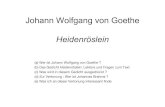 Johann Wolfgang von Goethe Heidenrösleinedu.ge.ch/decandolle/sites/localhost.decandolle/... · Johann Wolfgang von Goethe Heidenröslein (a) Wer ist Johann Wolfgang von Goethe ?
