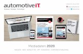 Mediadaten automotiveIT20 web...frei. Das will sich der neue CIO Mattias Ulbrich zunutze machen und auf den digitalen Wandel übertragen. Im Interview spricht er über neue Geschäftsmodelle,